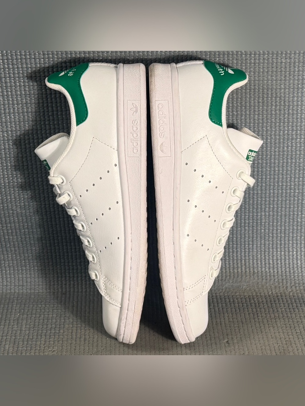 Adidas Originals Stan Smith White/Green Sneakers Size 6.5 Size 7.5 Women - Picture 6 of 9
